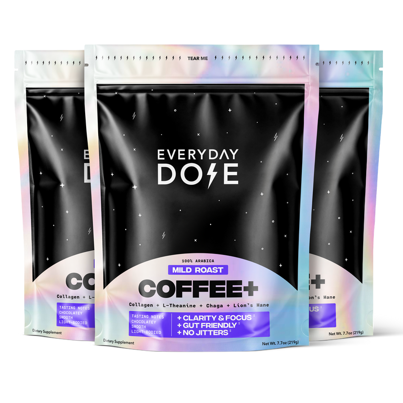 Coffee+ Mild Roast (90 Servings) - Essential Coffee